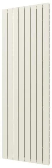 Plieger Cavallino Retto designradiator verticaal dubbel middenaansluiting 1800x602mm 1549W wit structuur 7253045
