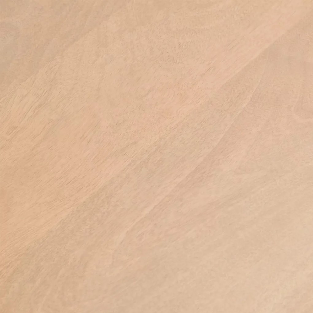 Kave Home Licia Ronde Bijzettafel Massief Acacia Hout - 60 X 60cm.