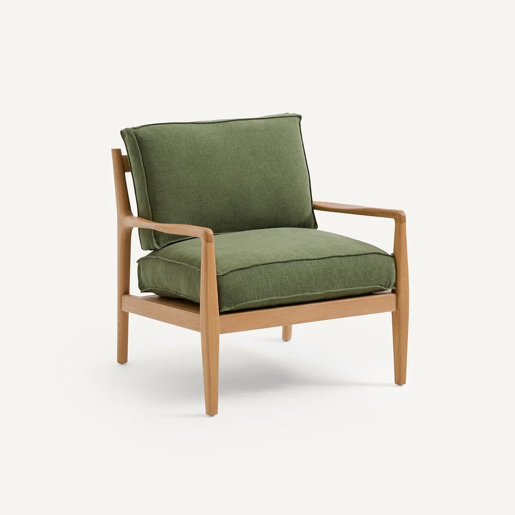 Fauteuil 100% linnen, Dilma