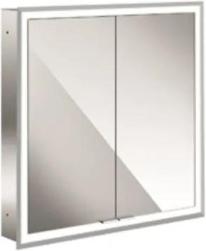 Emco Asis Prime spiegelkast inbouw met 2 deuren met LED verlichting 60cm met lichtpakket verspiegeld 949706071
