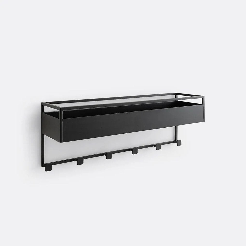 Rek met 6 haken van staal, Miva