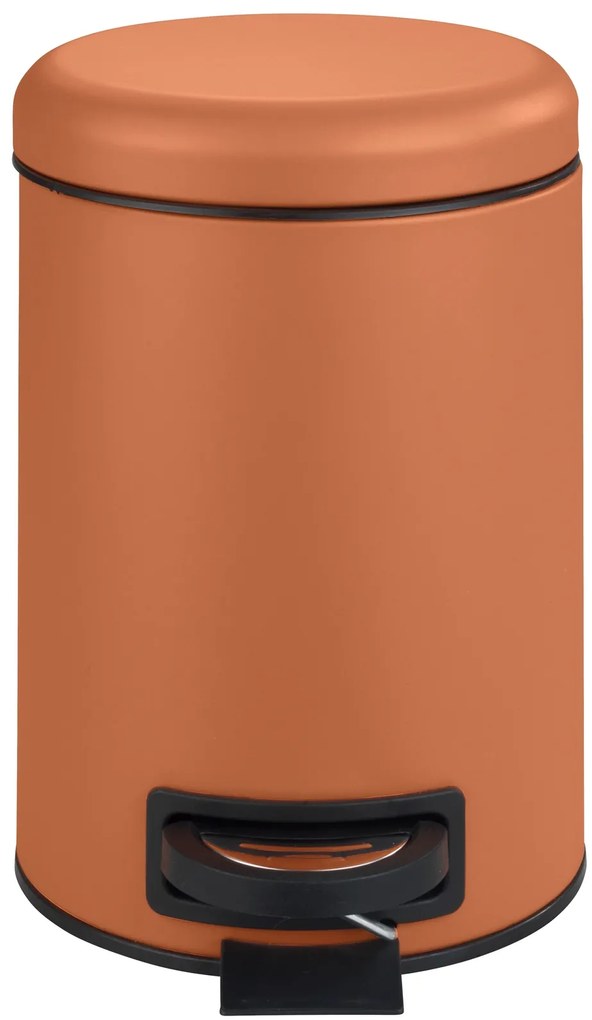 Wenko Leman afvalemmer 3 liter terracotta