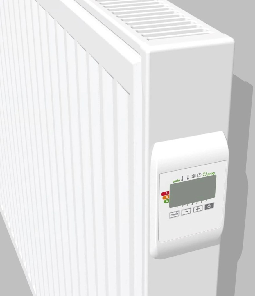 Vasco E-Panel elektrische radiator 2000W 120,1x60cm verkeerswit