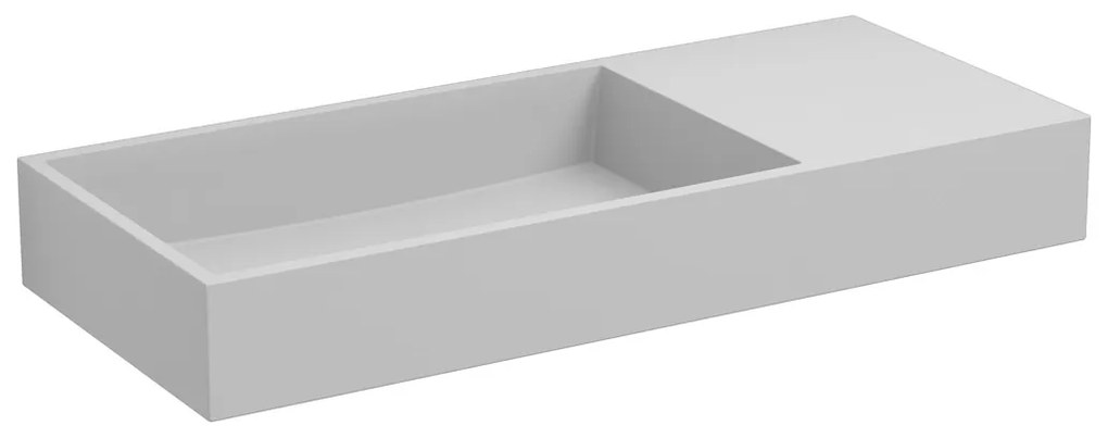 Clou Mini Wash Me Plus fontein solid surface rechts 56cm wit mat