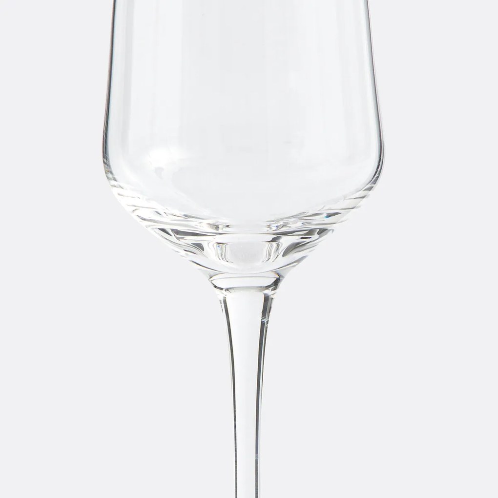 Set van 4 champagneglazen, Zonza