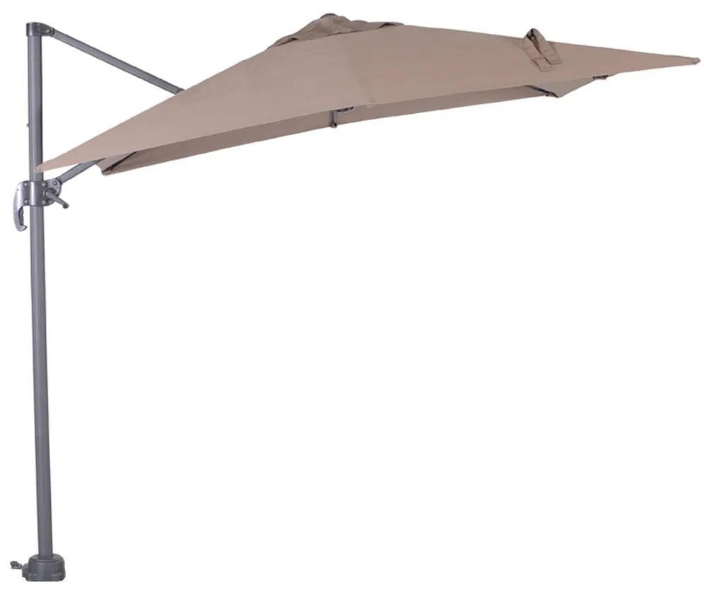 Garden Impressions Hawaii zweefparasol S 250 x 250 cm taupe
