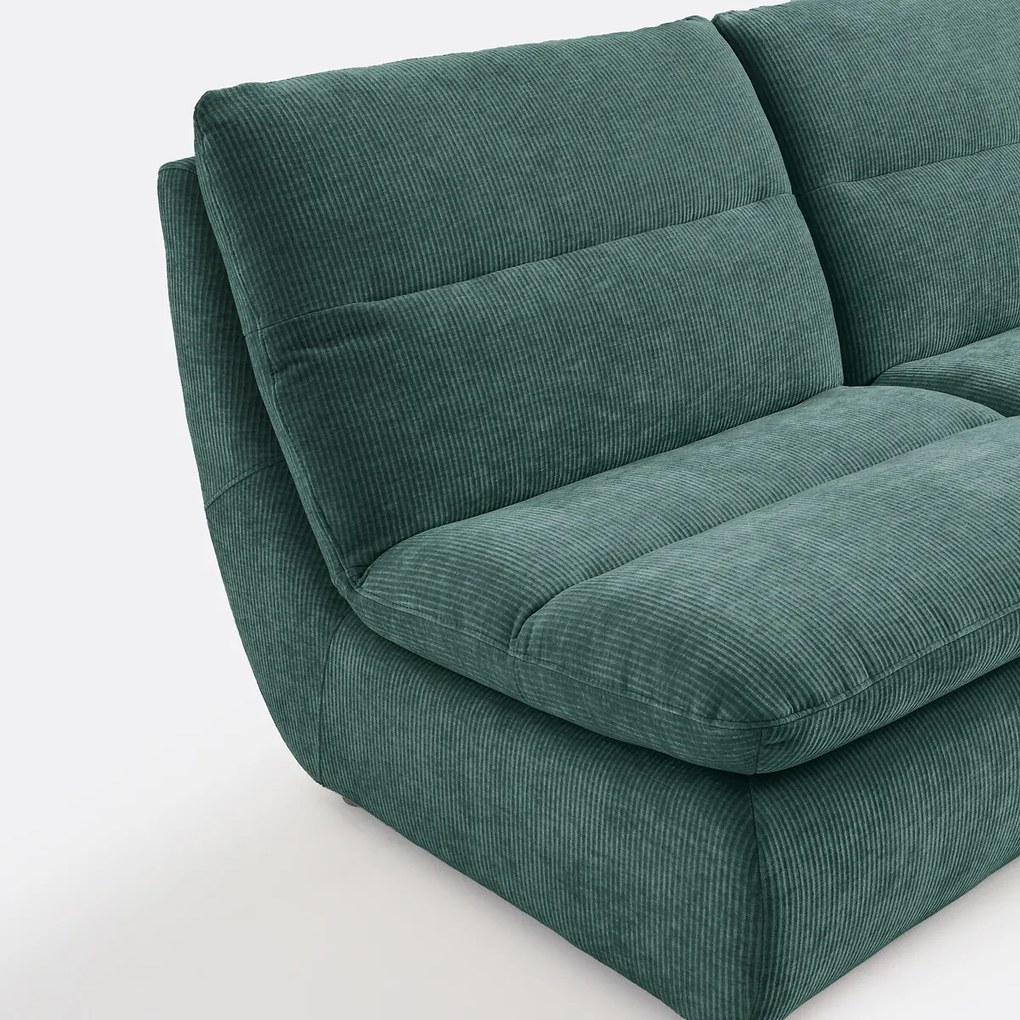 ERABLE 2-zits bank van reliëffluweel