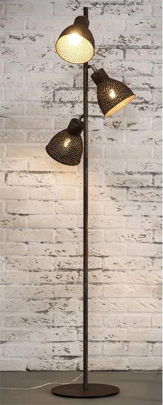 Bruine Design Vloerlamp