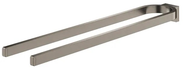 GROHE Selection Handdoekhouder - 36cm - dubbel - niet draaibaar - brushed hard graphite 41059al0