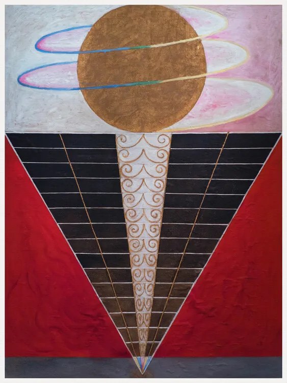 Kunstreproductie Altarpiece No.2, Hilma af Klint