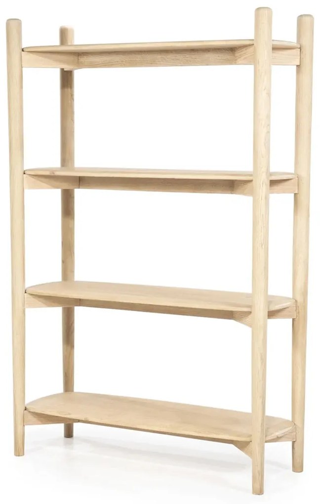 Open Vakken Kast Eiken Hout - 110x40x170cm.
