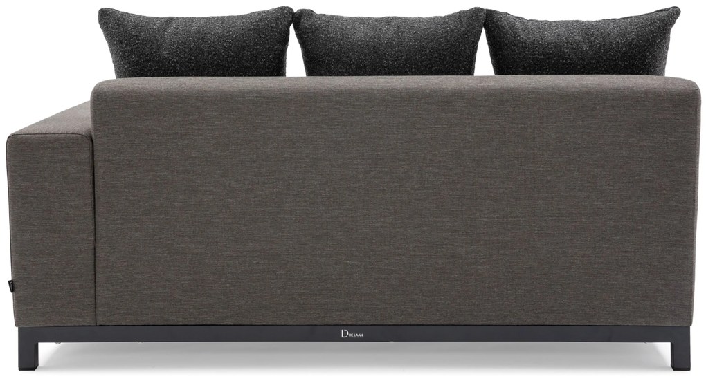 Hoek loungeset 6 personen Outdoor textiel Grijs De Laan Projects