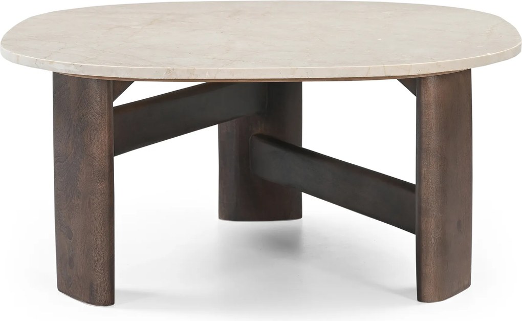 Salontafel Marmer - 80 X 80cm.