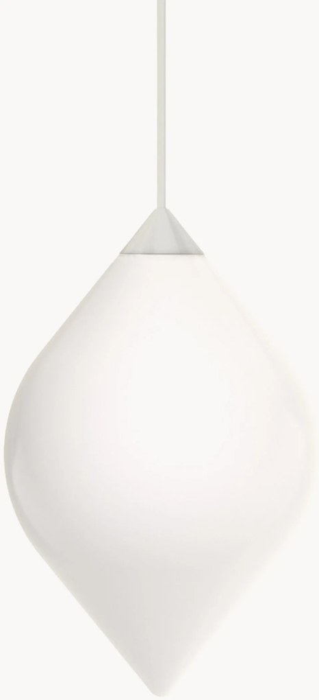 Mondgeblazen dimbare hanglamp Flare