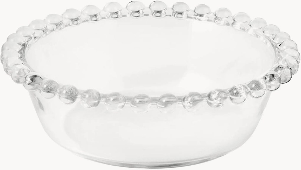 Glazen schalen Collier, met parelrand, 6-delig