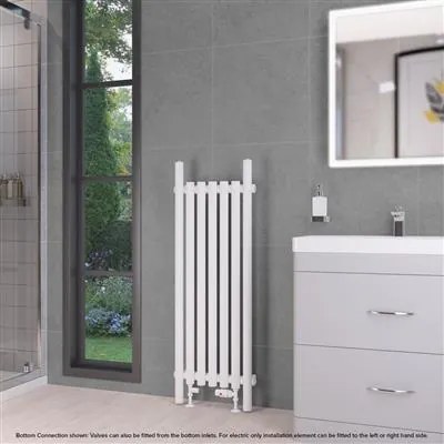 Eastbrook Lambourne horizontale radiator 40x120cm 649W wit mat