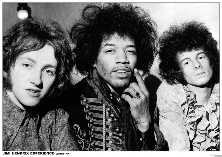Poster Jimi Hendrix - Experience, (84.1 x 59.4 cm)