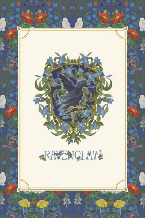 Kunstafdruk Harry Potter - Ravenclaw