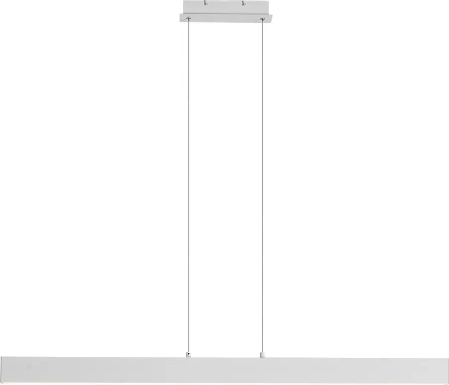 Hanglamp wit incl. LED 3-staps-dimbaar 2700-4000K met dipswitch - Keane