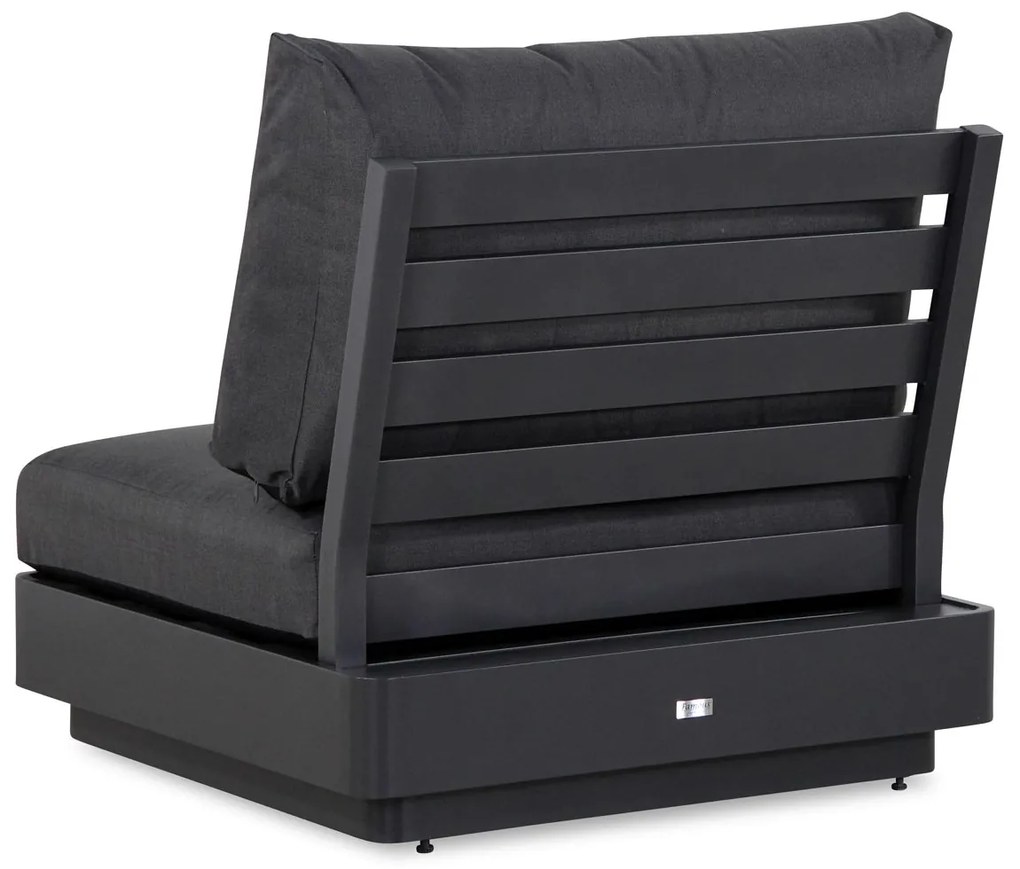 Hoek loungeset Aluminium Grijs 4 personen Famous furniture Taranto