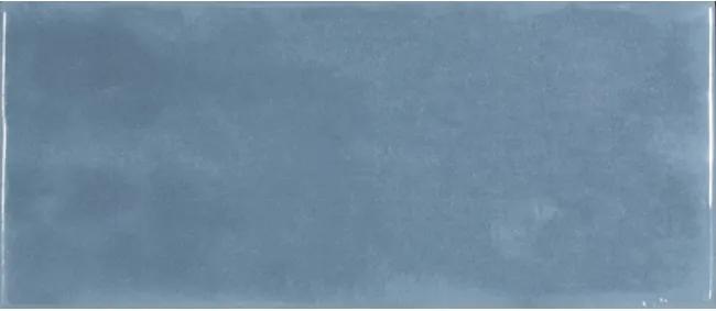 Maiolica wandtegel 11x25x0,7 cm, prijs per m2, blue steel