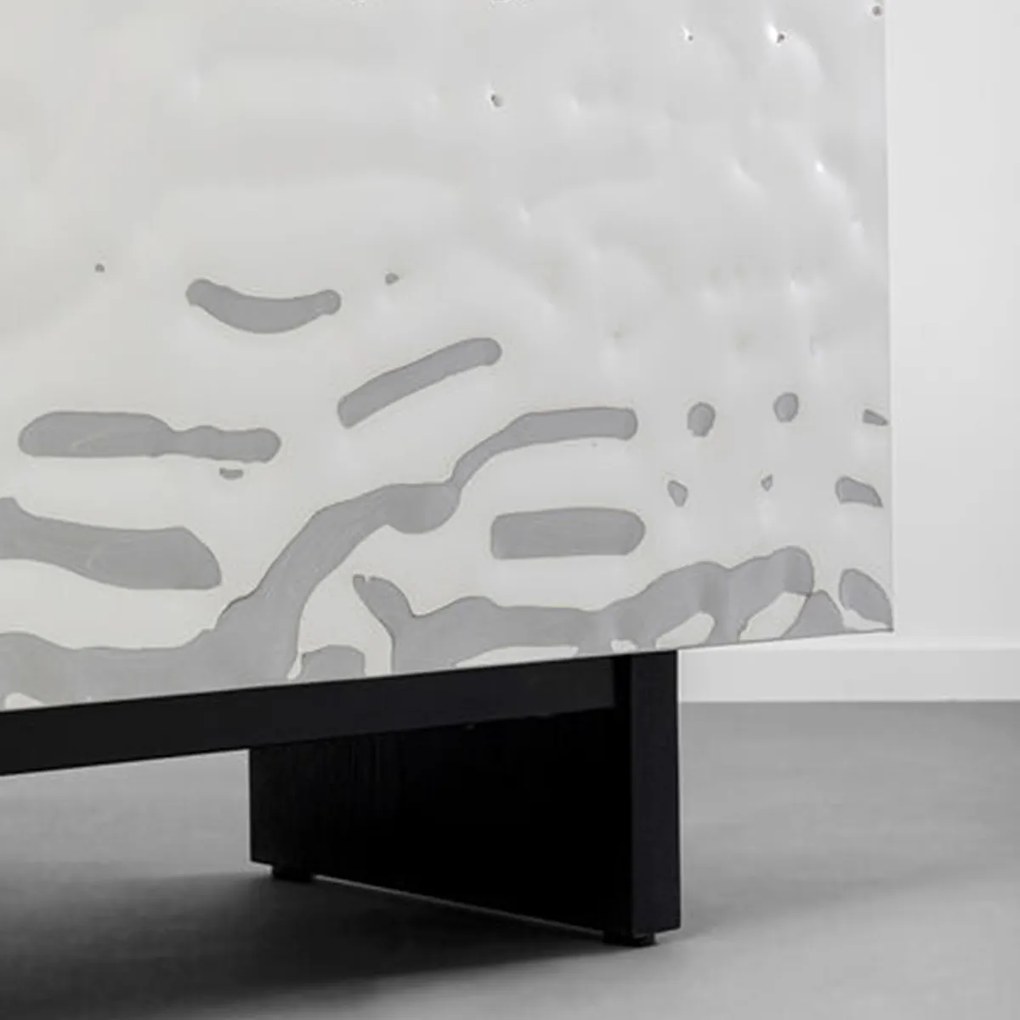 Kare Design Caldera Chroom Design Thuisbar - 120x48x105cm.