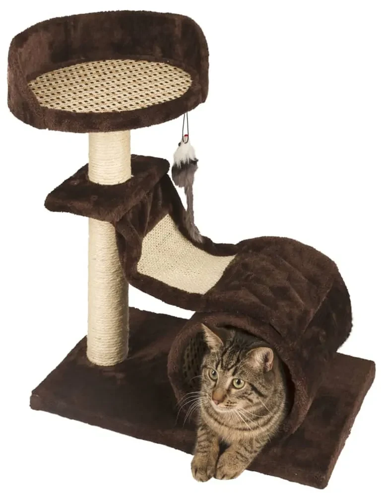 Kerbl Kattenmeubel Safari Air 61 cm donkerbruin