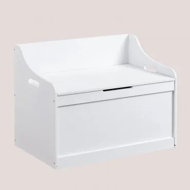 Boby Kids Speelgoedkist Wit - Sklum