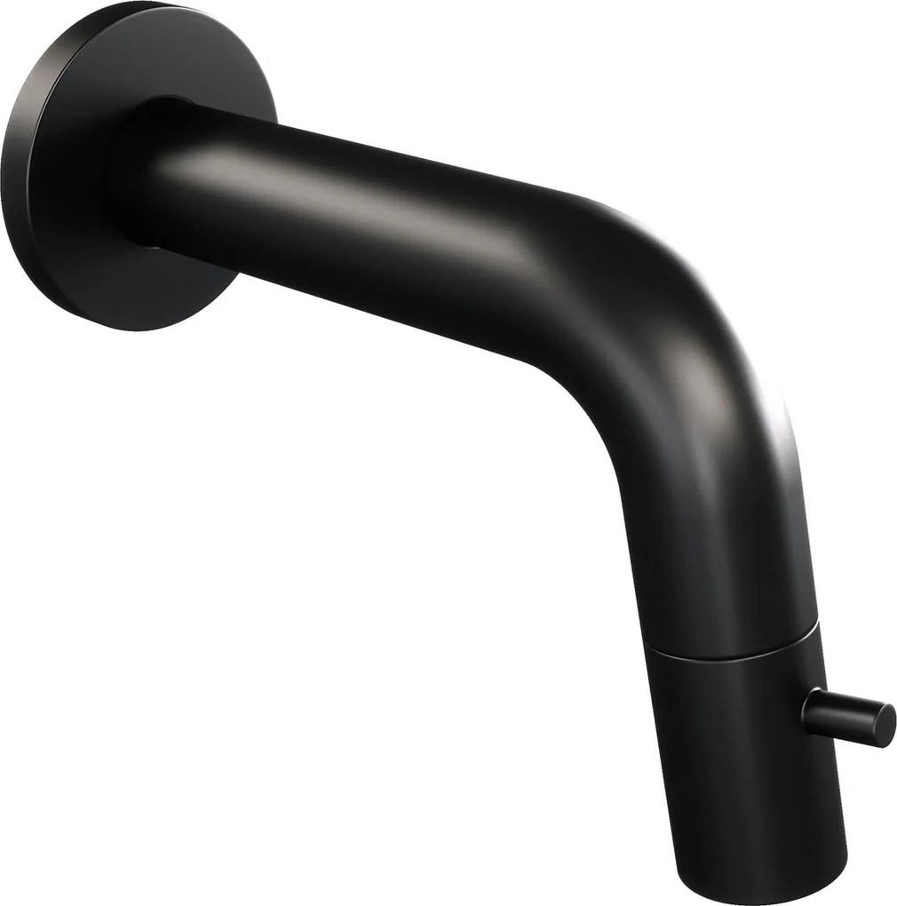 Brauer Black Edition inkortbare inbouw fonteinkraan mat zwart