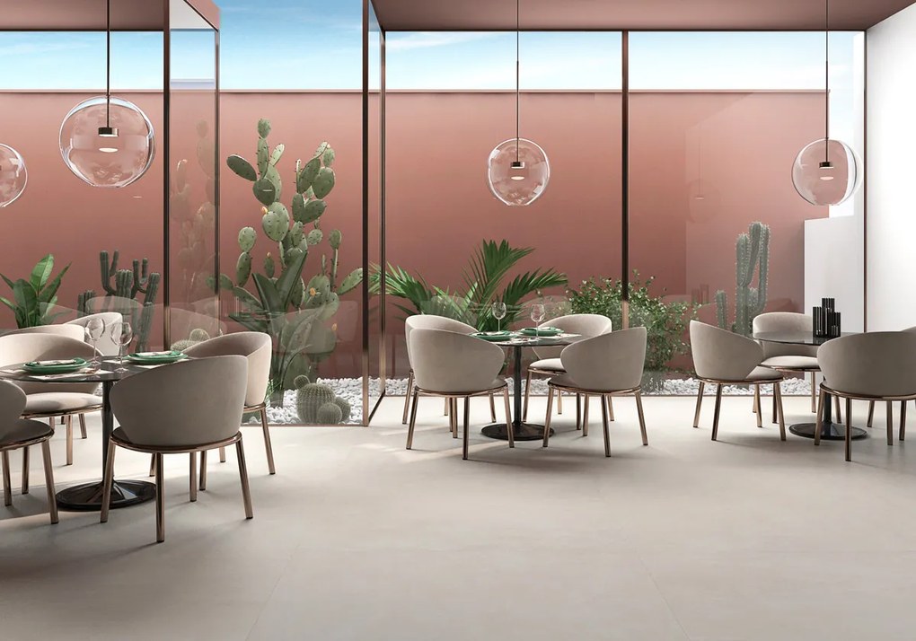 Vloertegel 120x120 Cm Betonlook Arca Grijs Beige G40