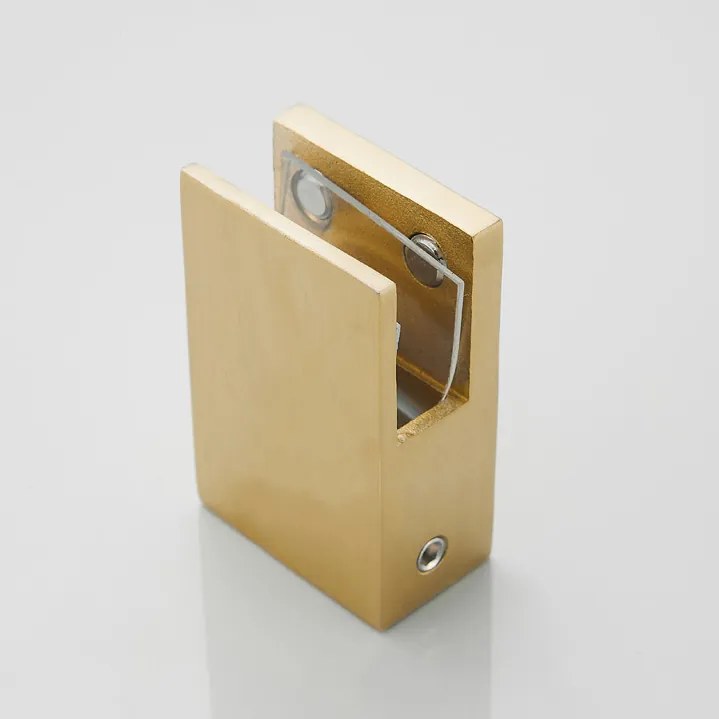 Saniclear Redro glas plafond bevestiging geborsteld messing - mat goud