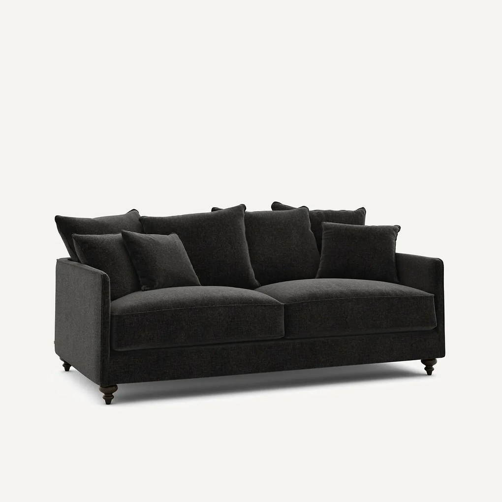 Slaapbank, chenille fluweel, LAZARE