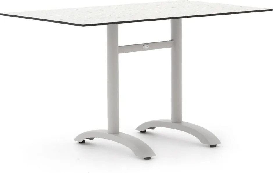 Tuin eettafel Bellagio  | Rechthoekig  | Tuintafel Kunststof | 140x80cm | 4 personen | Kees Smit Tuinmeubelen