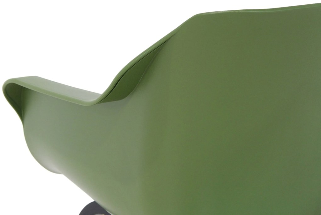Tuinstoel Kunststof Groen Hartman Sophie studio moss green - met gratis kussen