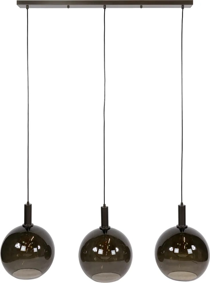 Hanglamp Tricolore 3-lichts Bruin