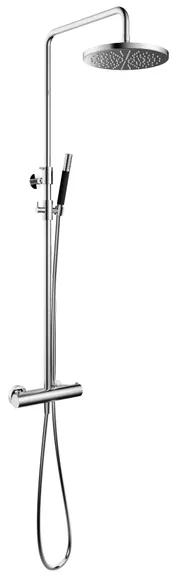 Hotbath Cobber thermostatische regendoucheset met 30cm ronde hoofddouche staafhanddouche chroom SDS9CR5