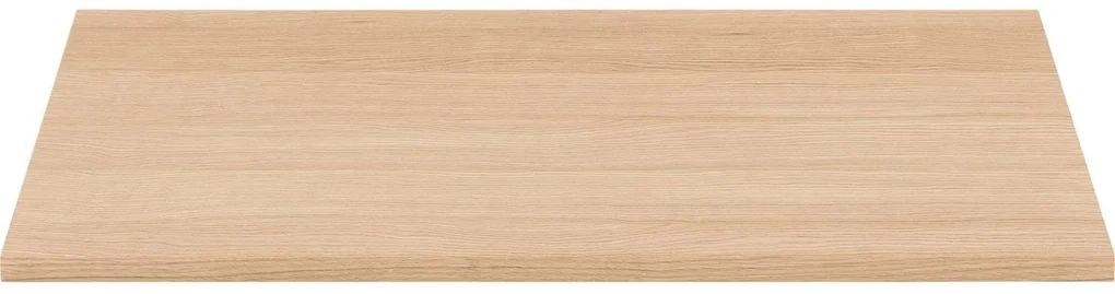 Goossens Legplank Wood Nature, Legplank 116,7 cm voor midden van 4 deurskast 240 cm breed