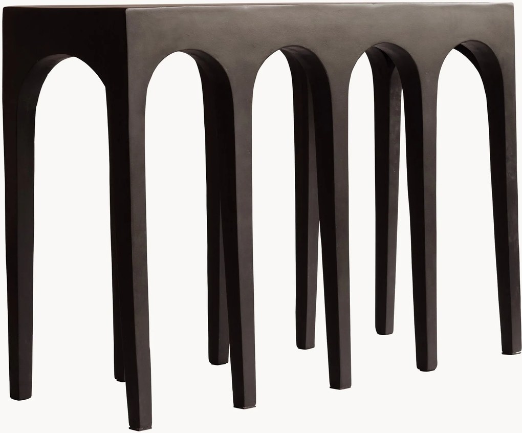 Handgemaakte consoletafel Bow