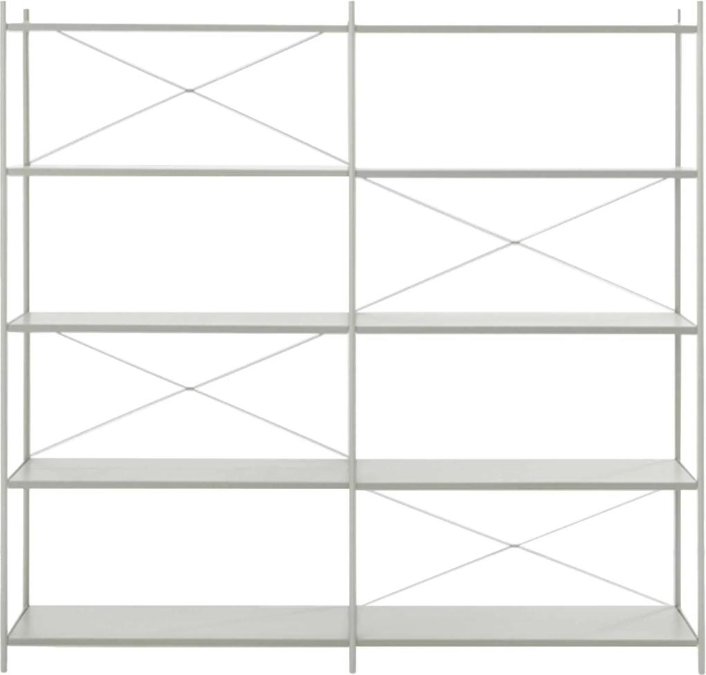 Ferm Living Punctual shelving system stellingkast 2x5 grijs