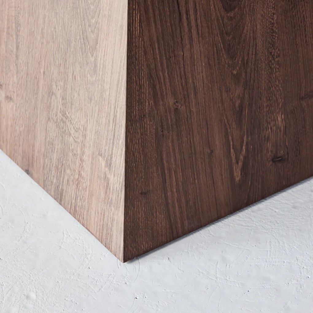 Vierkante Eettafel Met Marmerlook - 120 X 120cm.