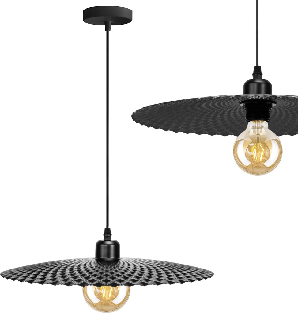 Lampa Wisząca APP1289-1CP Black
