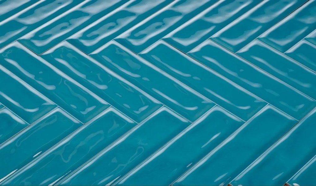 DTG Ossido wandtegel 7.5x30 aqua glans