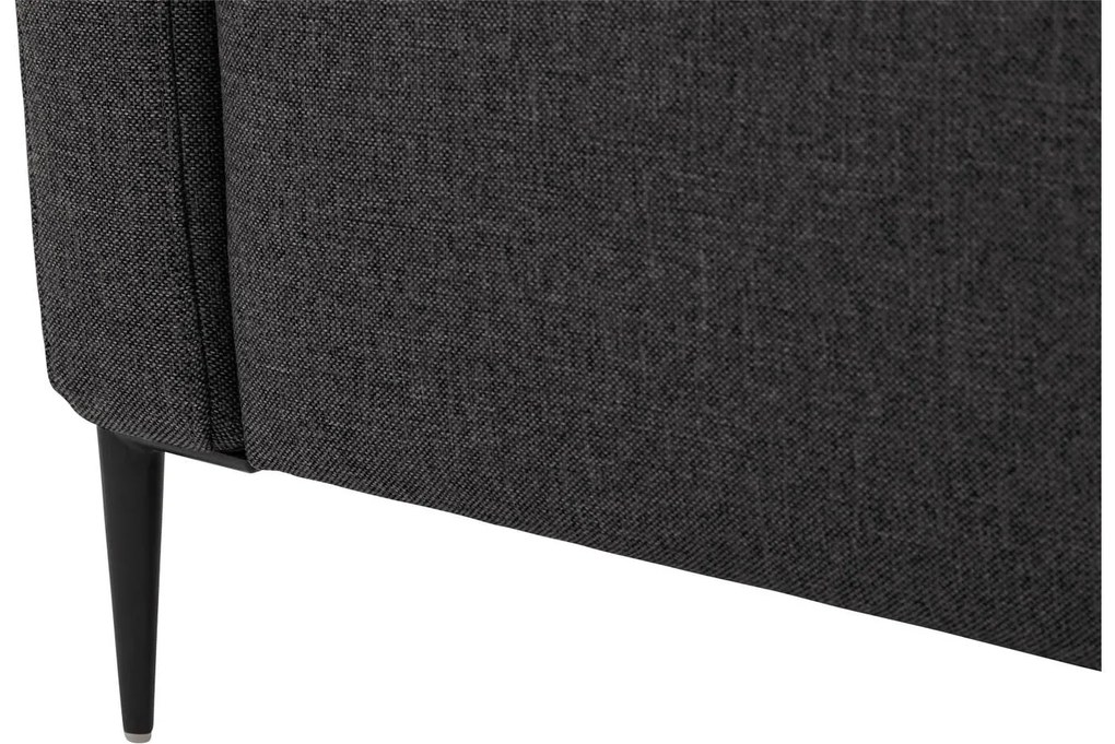 Goossens  Key West grijs, stof, 2-zits, modern design