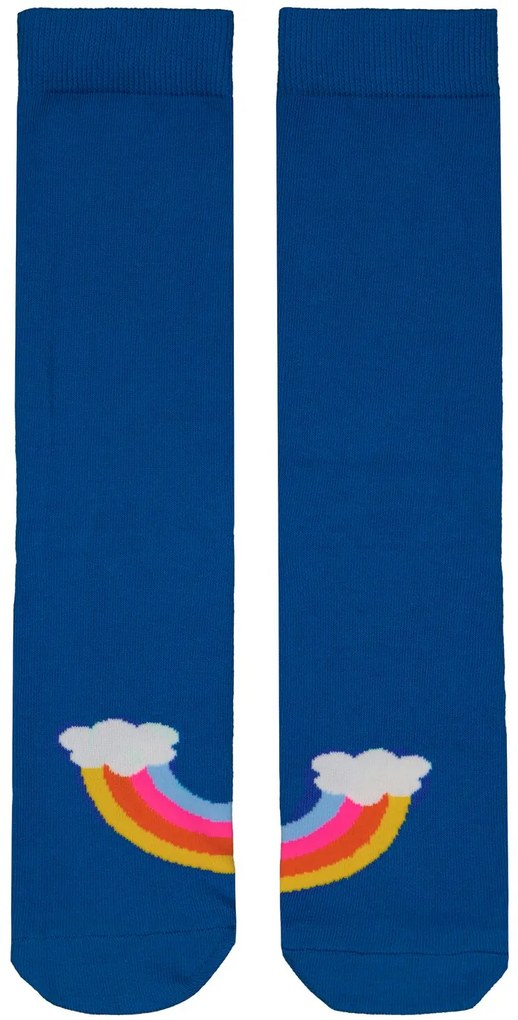 HEMA Sokken Met Katoen Lucky Day Blauw (blauw)