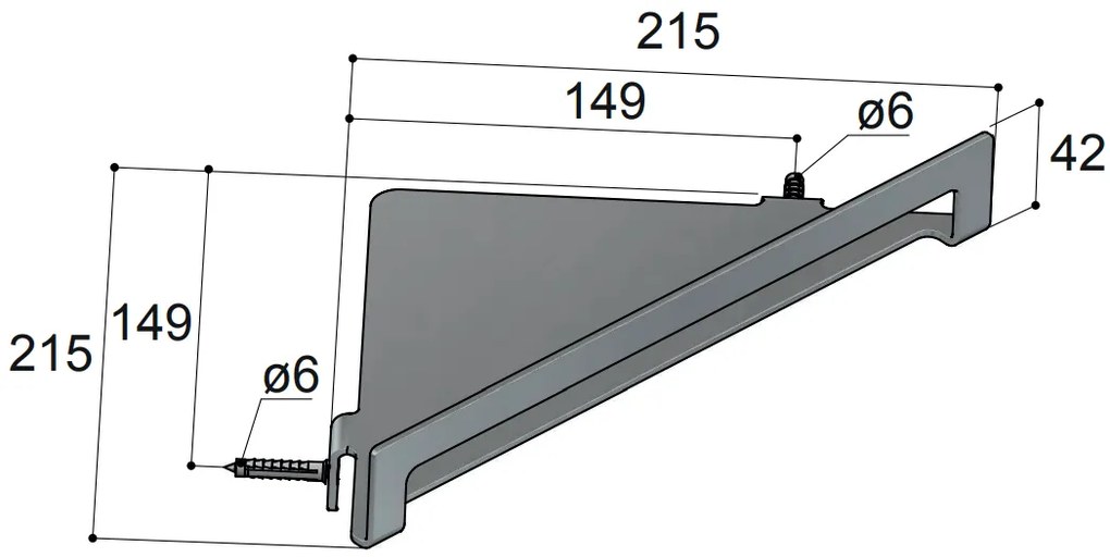 Hotbath Archie design doucherekje hoek gunmetal geborsteld PVD