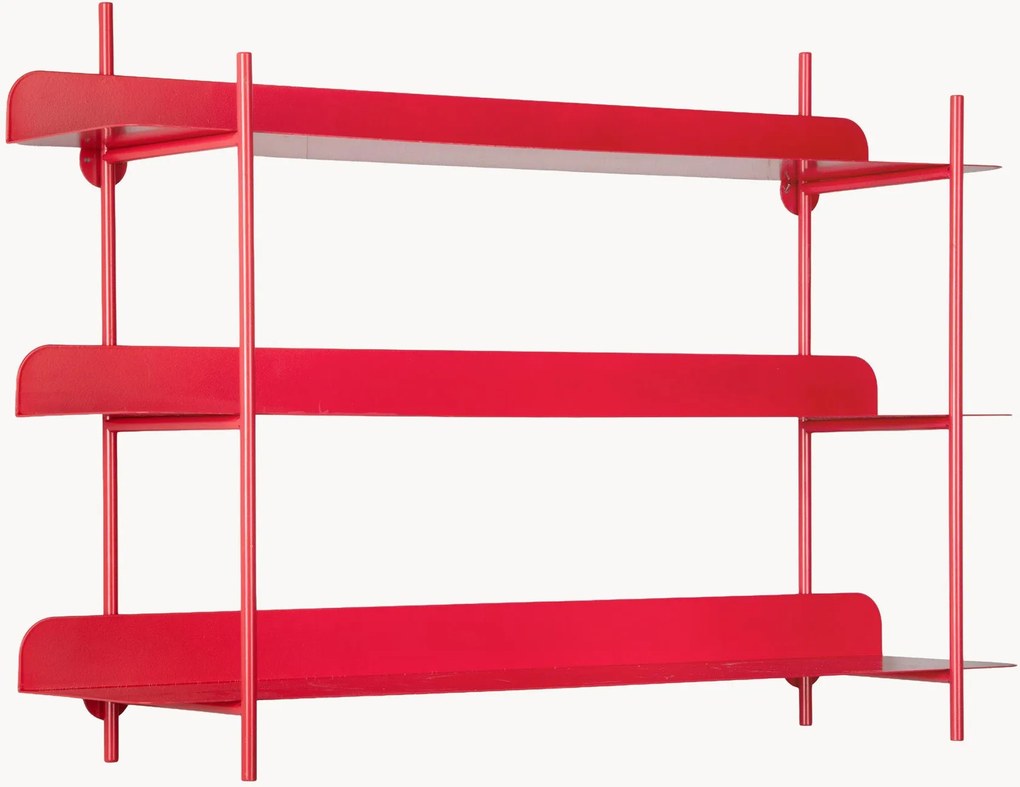 Kleine metalen wandrek Cool Retro