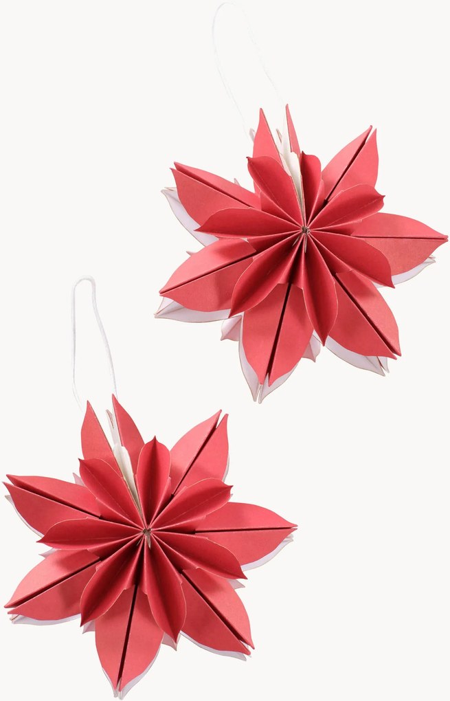 Kerstboomhangers Mia, 2-delig