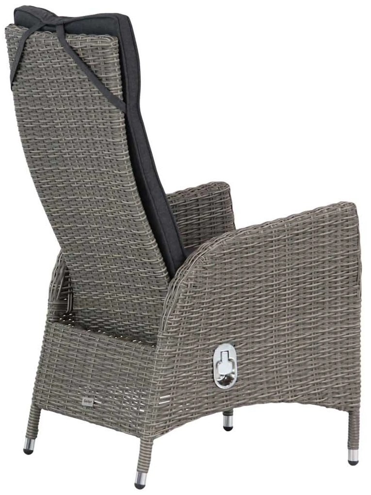 Tuinset 10 personen 400 cm Wicker Grijs Garden Collections Lincoln/Brighton