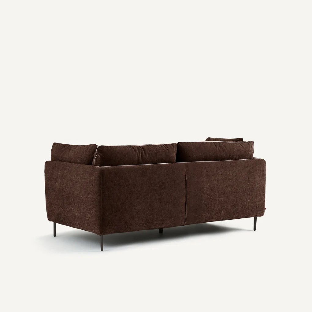 2-zits bank, chenille fluweel, Botero