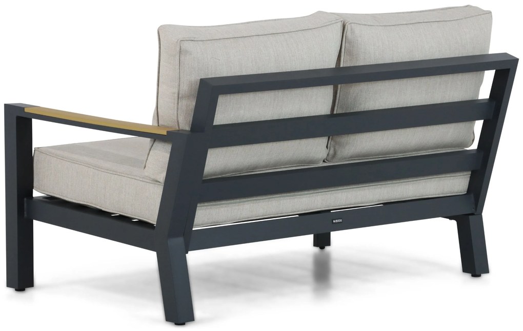 Hoek loungeset 5 personen Aluminium/Polywood (teakfinish) Grijs  Lifestyle Garden Furniture Bilbao